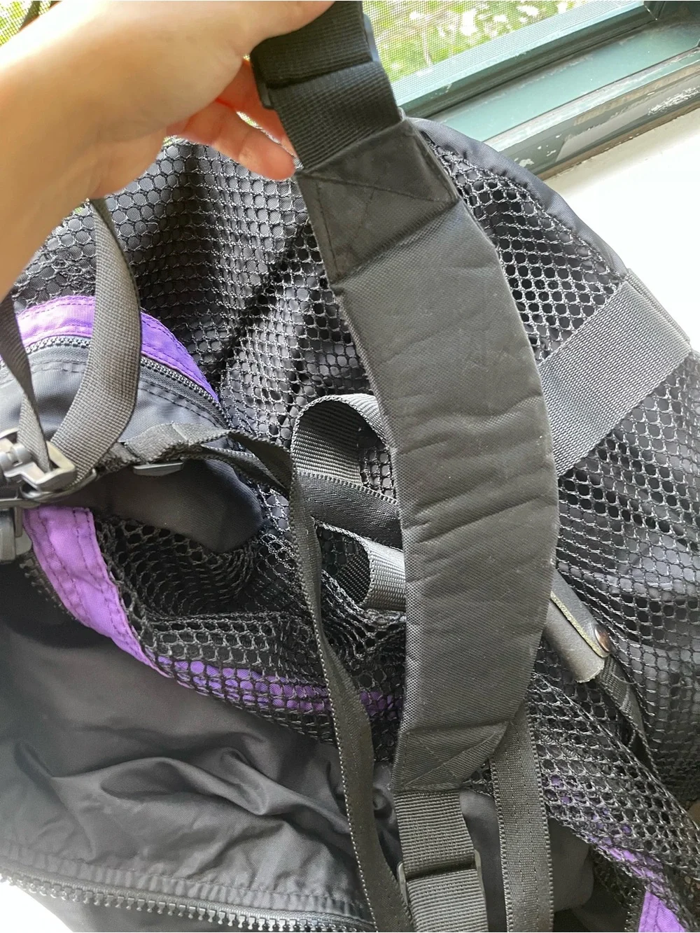 R.E.I. Evaporator Duffel LARGE Discontinued Black w/ Shoulder Strap Made in USA